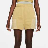 Nike Air Women's Fleece Easy Shorts Barley Дамски къси панталони