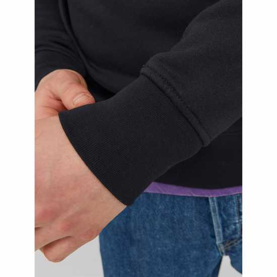 Jack And Jones Jorvester Zip Sweatshirt Черно Мъжки полар
