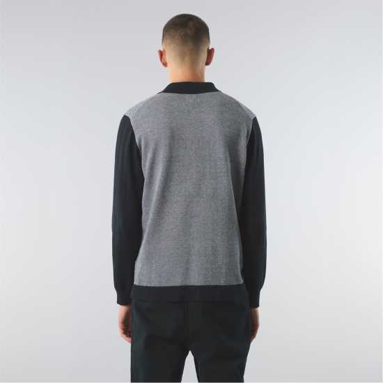 Pretty Green Men's Roxy Long-Sleeve Plain Shirt Черно Pretty Green Men's Roxy Long-Sleeve Plain Shirt Черно