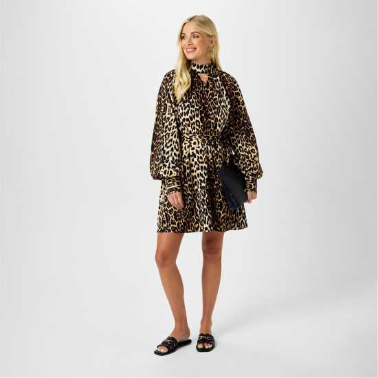 Дамски поли и рокли Biba Balloon Sleeve Dress Biba Balloon Sleeve Dress Дамски поли и рокли