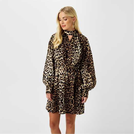 Дамски поли и рокли Biba Balloon Sleeve Dress Biba Balloon Sleeve Dress Дамски поли и рокли