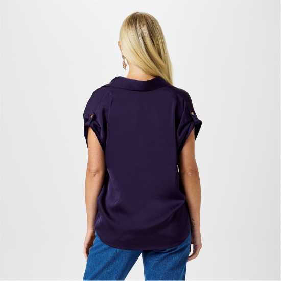 Дамски ризи и тениски Biba Twist Hem Top Biba Twist Hem Top Дамски ризи и тениски