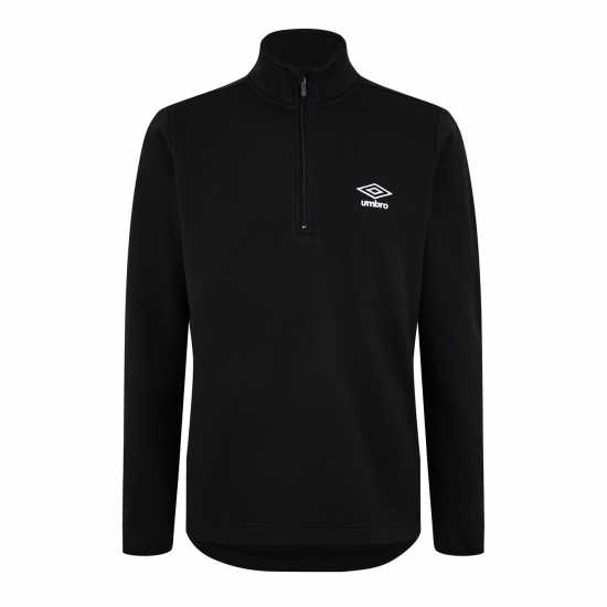 Umbro Half Zip Top Adults Черно Мъжки полар