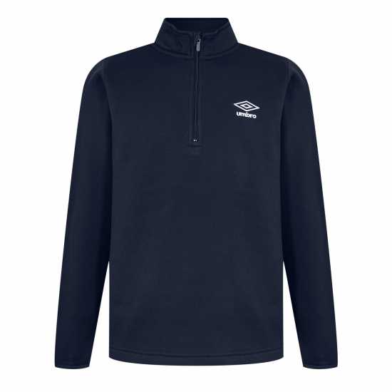 Мъжки полар Umbro Half Zip Top Adults Тъмно морско синьо Umbro Half Zip Top Adults Тъмно морско синьо Мъжки полар