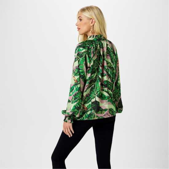 Biba Ruffle Collar Blouse  Дамски ризи и тениски