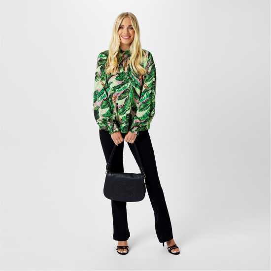 Biba Ruffle Collar Blouse  Дамски ризи и тениски