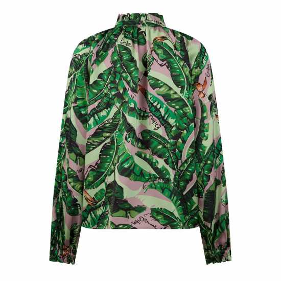 Biba Ruffle Collar Blouse  Дамски ризи и тениски