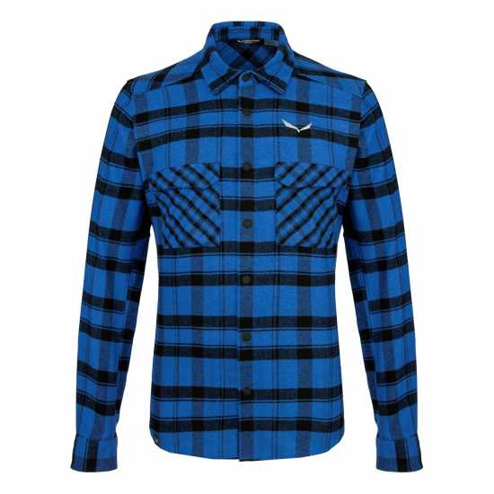 Salewa Puez Long-Sleeve Patterned Shirt Електрически 