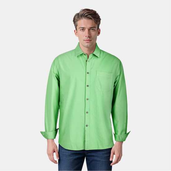 Lyle And Scott Men's Long-Sleeve Plain Shirt  