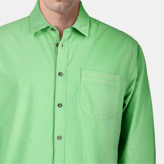 Lyle And Scott Men's Long-Sleeve Plain Shirt  