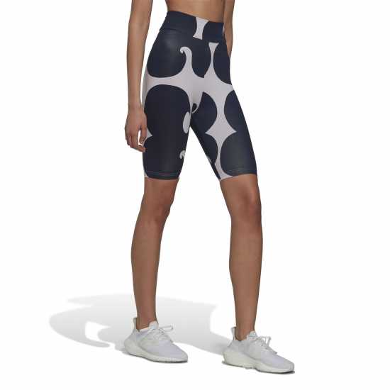 Adidas Marimekko Rib Short Tights Womens  Дамски къси панталони