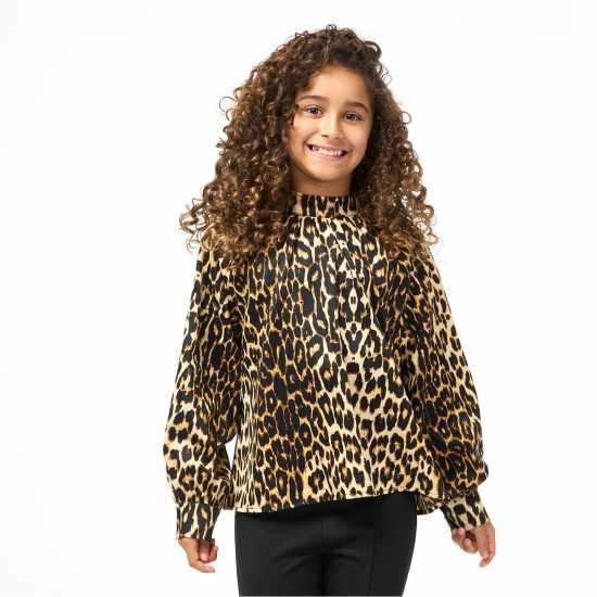 Biba Junior Girls Balloon Sleeve Blouse Biba Junior Girls Balloon Sleeve Blouse
