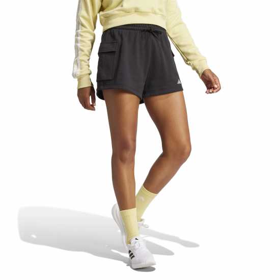 Adidas Дамски Шорти Essentials Small Logo French Terry Cargo Shorts Womens  Дамски къси панталони