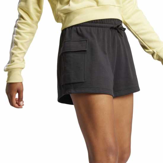 Adidas Дамски Шорти Essentials Small Logo French Terry Cargo Shorts Womens  Дамски къси панталони