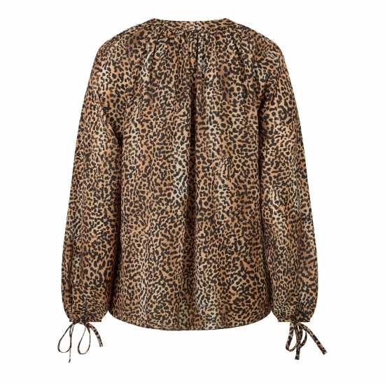 Biba Button Through Blouse  Дамски ризи и тениски