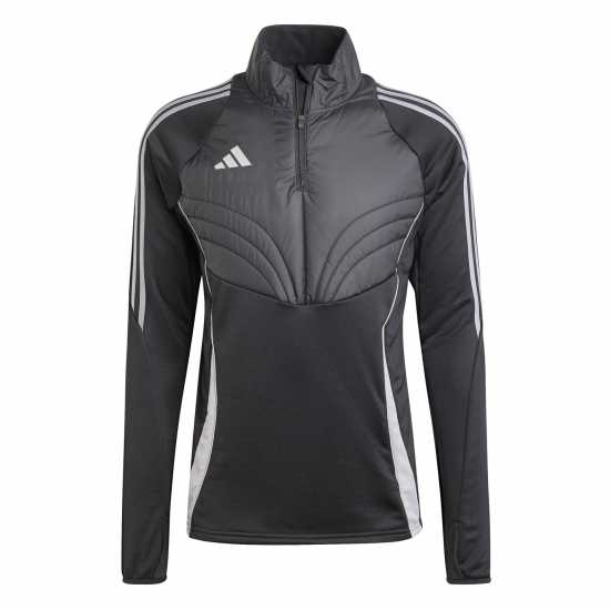 Adidas Tiro 24 Winterized Top Mens Черно/Светло Оникс Мъжки горнища с цип