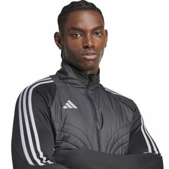 Adidas Tiro 24 Winterized Top Mens Черно/Светло Оникс Мъжки горнища с цип