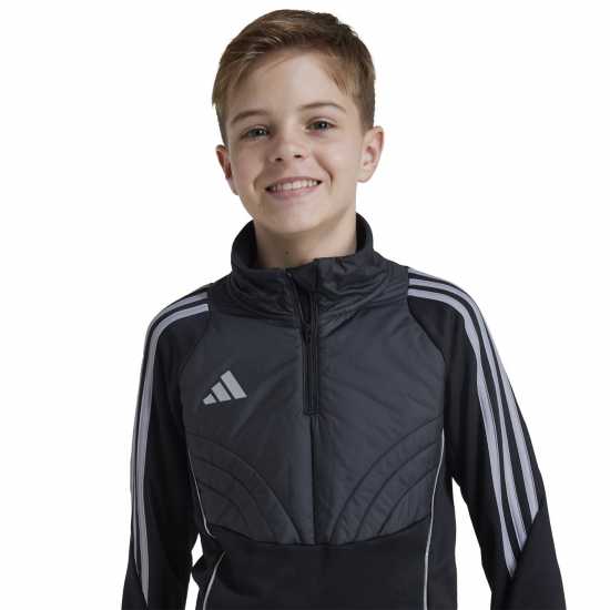 Adidas Tiro 24 Wintopy Tracksuit Top Juniors Черно/Бяло Футболни екипи за бягане
