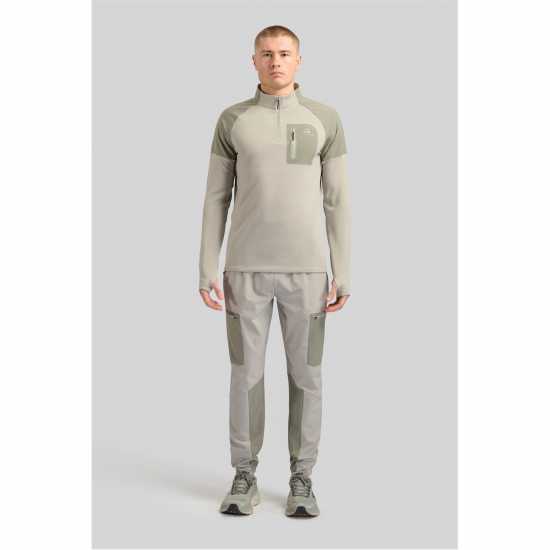 Altryn Quarter Zip Fleece Сива смес Altryn Quarter Zip Fleece Сива смес