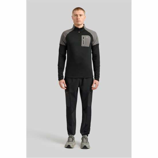 Altryn Quarter Zip Fleece Черно/Сиво Altryn Quarter Zip Fleece Черно/Сиво