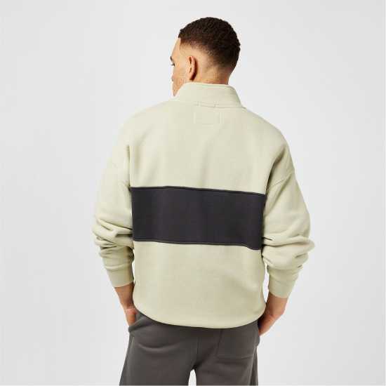 Jack Wills Jw Logo Quarter-Zip Fleece Писташка Jack Wills Jw Logo Quarter-Zip Fleece Писташка