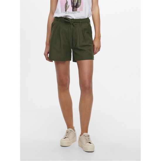 Дамски Шорти Only High-Waisted Belt Shorts Womens  Дамски къси панталони