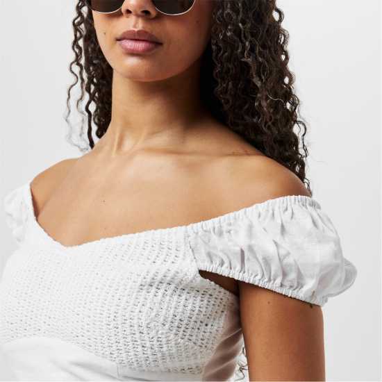 Jack Wills Crochet Mix Top  Дамски ризи и тениски