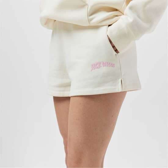 Jack Wills Fleece Shorts Винтажно бяло Дамски къси панталони