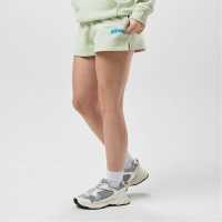 Jack Wills Fleece Shorts Морско стъкло Дамски къси панталони