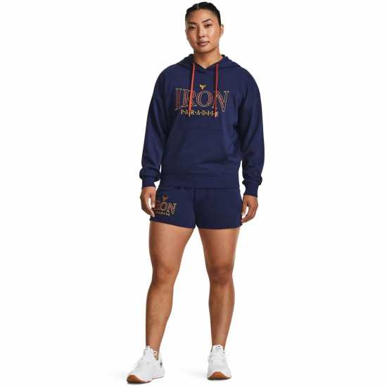 Дамски къси панталони Under Armour Rock Everyday Shorts Blue Under Armour Rock Everyday Shorts Blue Дамски къси панталони
