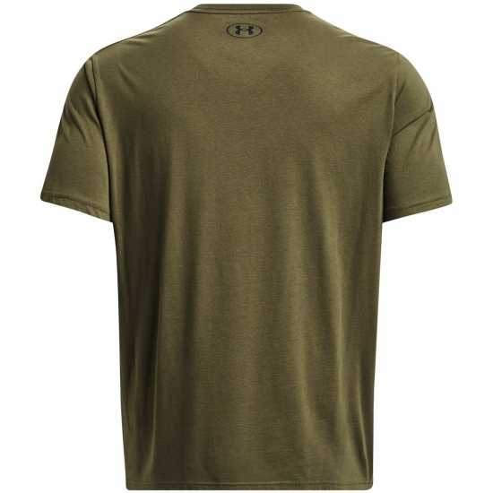 Under Armour M Branded Gel Stack Ss Marine OD Green Мъжки ризи