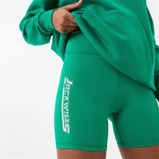 Jack Wills 5 Inch Jersey Shorts Jolly Green Дамски долни дрехи