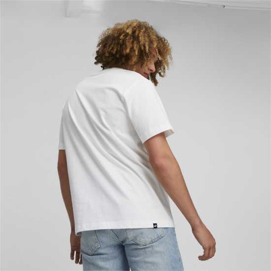 Puma Open Road T-Shirt White Мъжко облекло за едри хора