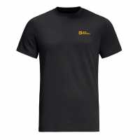 Jack Wolfskin Jw Essential T-Shirt Black Мъжки ризи