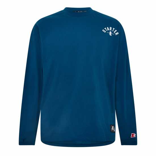 Starter Тениска Sleeve T Shirt Blue Мъжки ризи