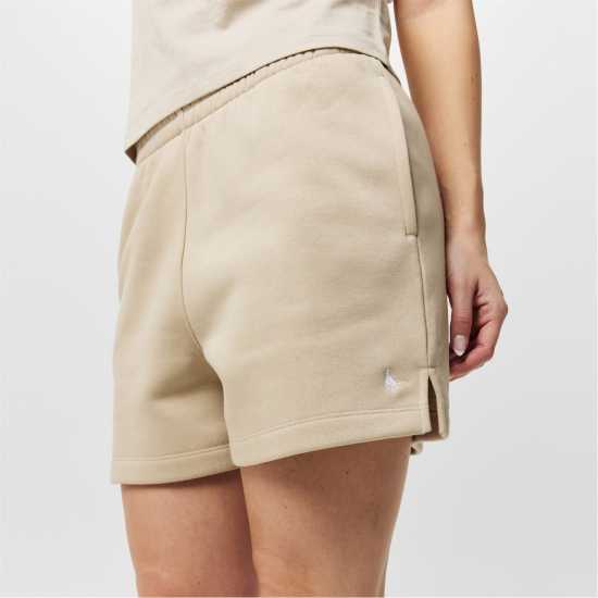 Дамски къси панталони Jack Wills Astbury Boyfriend Short Камък Jack Wills Astbury Boyfriend Short Камък Дамски къси панталони
