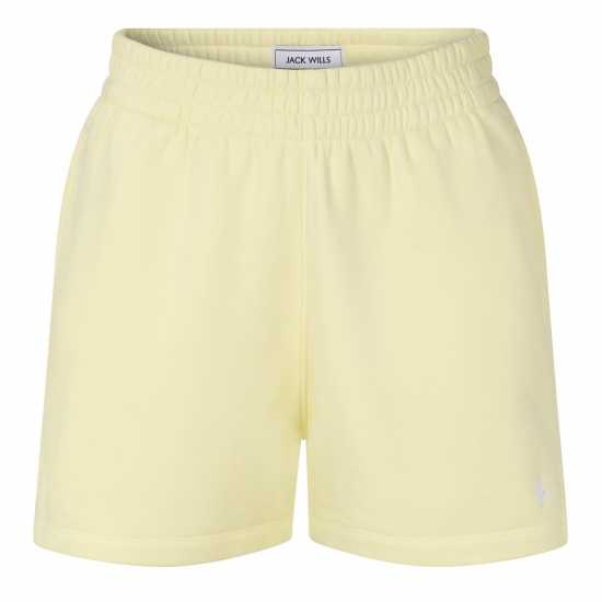Jack Wills Astbury Boyfriend Short Бутербродно масло Дамски къси панталони