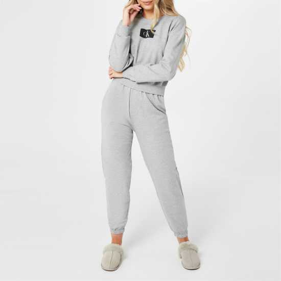 Calvin Klein Lounge Joggers Grey Heather Дамски пижами