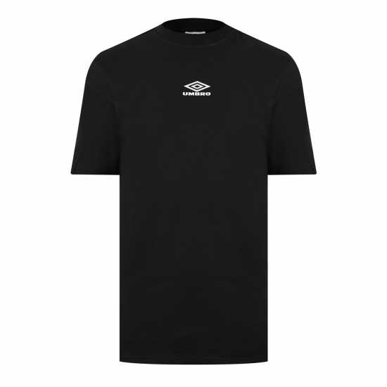 Umbro Тениска С Лого Logo Tee Sn99 Black Мъжки ризи