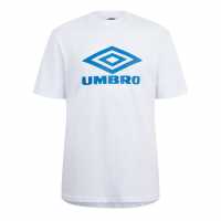 Umbro Tee White/ Blue Мъжки ризи