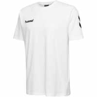 Hummel Cotton T-Shirt S/s White Мъжки ризи