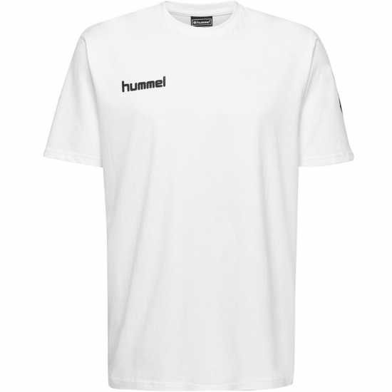 Hummel Cotton T-Shirt S/s White Мъжки ризи