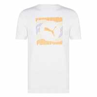 Puma Мъжка Риза Grfx Qt T-Shirt Mens Adriatic Box Мъжки ризи
