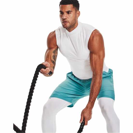 Under Armour Armour Ua Hg Comp Mock Sl Gym Vest Mens  Атлетика