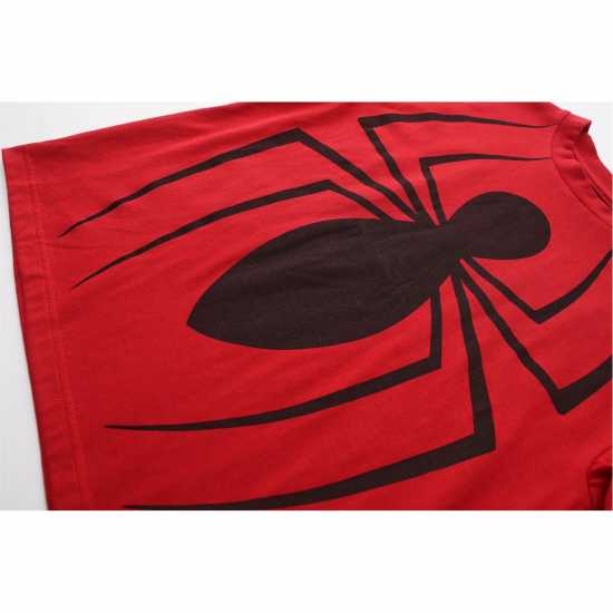 Риза С Дълъг Ръкав Everlast Spiderman Long Sleeve Shirt Juniors Червено Детски тениски и фланелки