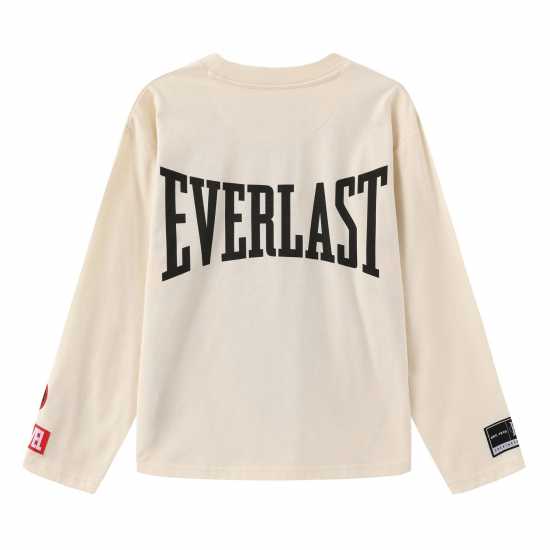 Риза С Дълъг Ръкав Everlast Spiderman Long Sleeve Shirt Juniors Крем Детски тениски и фланелки