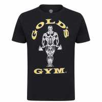 Golds Gym Мъжка Тениска Gym Muscle Joe T Shirt Mens