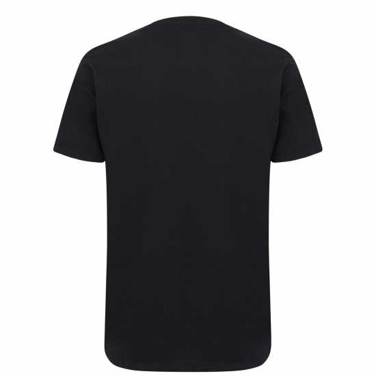 Golds Gym Мъжка Тениска Gym Muscle Joe T Shirt Mens Black Мъжко облекло за едри хора