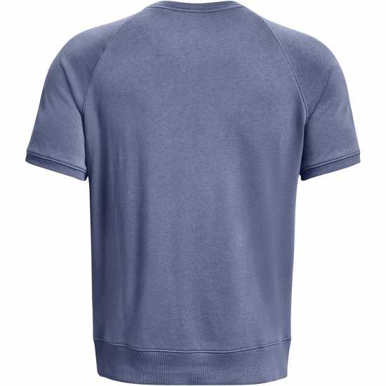 Under Armour Project Rock Terry Gym Top Mens Синьо Атлетика