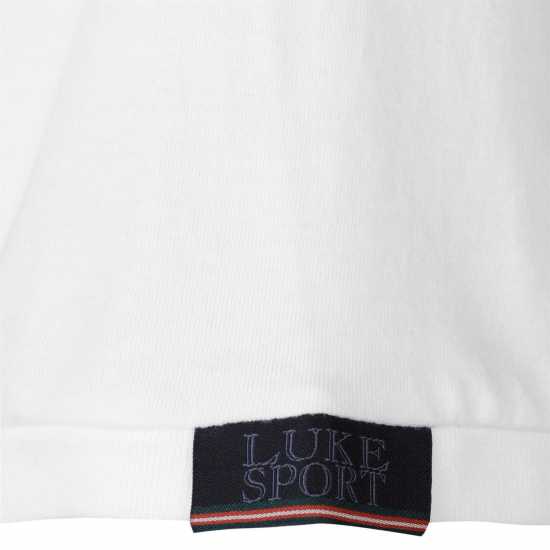Luke Sport Тениска Traff Sport T Shirt White Мъжки тениски и фланелки